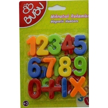 Bu-bu 00083 Mıknatıslı Rakam 25 Parça