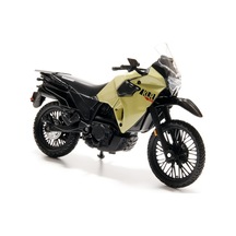 Kawasaki Klr 650 2021 Kahverengi 1:18 Ölçekli Model Motosiklet
