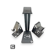 3'lü  Seyahat Seti Kulaklık Gamepad Telefon Ve Tablet Tutucu Metal Standı
