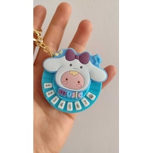 Işıklı Sesli Tuşlu Cinnamoroll Anahtarlık