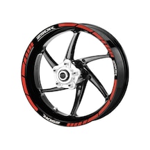 Deeb Cbr 250 Jant Şeridi Kırmızı Beyaz Model X N11.73987