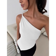 Zak.li Açıktan Sırtlı Şık Akşam Kıyafeti 298274376 Sütlü