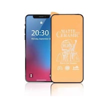 Apple Uyumlu   iPhone X/Xs 9D Mat Seramik Tam Kaplayan Nano Full Ekran Koruyucu