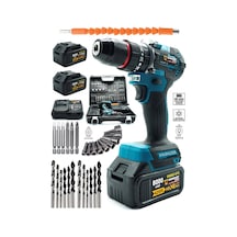 Germany Style Alman Ms-682vfx Kömürsüz Motor Darbeli Matkap Şarjlı Akülü Vidalama