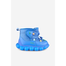 Vicco Tatu Işıklı Erkek Bebek Saks Mavi Bot Saks Mavi