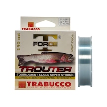 Trabucco T-force Trouter 150mt 0.18mm 4.65kg Monofilament Misina Gri