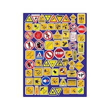 Signs Eğlenceli Yol Işaretleri Telefon Laptop Notebook Tablet Defter Etiket 1