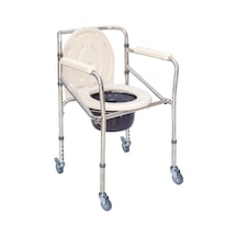 Comfort Plus DM696 Tekerlekli Kovalı Komot - Tuvalet Sandalyesi