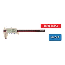 150mm Metal Gövde Geniş Ekran Dijital Kumpas
