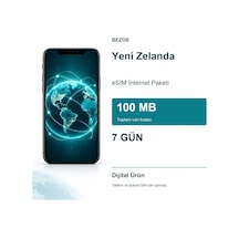 Yeni Zelanda Esım İnternet Paketi 100 Mb 7 Gün Diğer