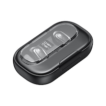 Geeksen Bt5.4 Kablosuz Spor Kulaklık - Su Geçirmez, 5 Saat Müzik, Şarj Kutusu İle Oyun Modu Siyah/beyaz