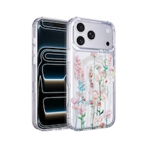 Onegif Apple İphone 17 Pro/18 Pro Desina Magsafe Kapak - Desen 1