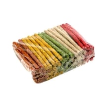 Gnd Munchy Renkli Çubuk Köpek Ödül Kemiği 14 CM 100'lü 7 G