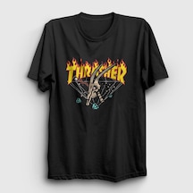 Presmono Unisex Skull Trasher T-Shirt