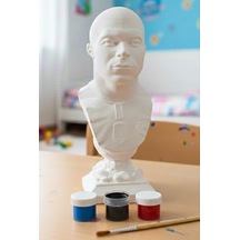 Mbappe 15 Cm Boyunda Taş Biblo Çocuk Boyama Etkinliği