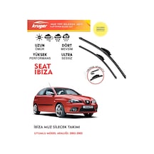 Seat Ibiza Ön Muz Silecek Silgi Silgeç . 2005 Model Araca Özel Aparat