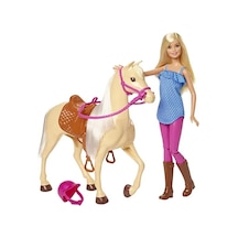 Barbie Ve Atı Temalı Oyun Seti, 3 Yaş Ve Üzeri