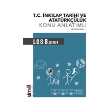 8. Sınıf T. C.  İnkılap Tarihi ve Atatürkçülük Konu Anlatımlı -  Simya Dergisi Yayınları