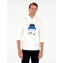 Pierre Cardin Erkek Ekru Sweatshirt 50293147-vr019 Ekru