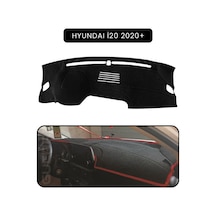 Hyundai İ20 2020+torpido Koruma Halısı Siyah Kenar