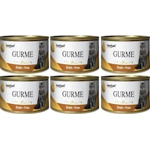 Bestpet Gurme Ciğerli Yetişkin Kedi Konservesi 6 x 100 G