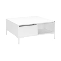 Kare Orta Sehpa - Diamond Beyaz (533555822)