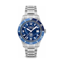 Montblanc 1858 Iced Sea Automatic Date 129369 Altın - Mavi