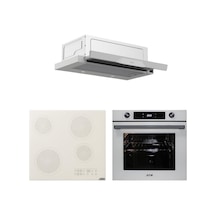 Afm Tech Ve Ferre Elektrikli Vitro NN D037 + FM7701 + V6-05 Ankastre Set