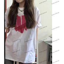 Adrift Y2k Unisex Harajuka Anime Retro Kawai Kuromi T-shirt Kod Rertr Startmore 6631 Beyaz