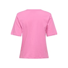 Only Jdy Jdyrex Kadın Bluz Kısa Kollu Günlük Pembe