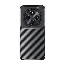 Xiaomi Redmi 14c Kılıf Auto Focus Karbon Kapak - Siyah Çr