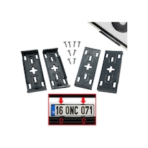 Yeni Nesil Geçmeli Çerçevesiz Plakalık 2 Li Takım