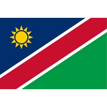 Namibia Ülke Bayrağı 45x30cm Duvar Tablosu Çerçevesiz Pvc Tablo