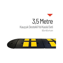 Kauçuk Yol Kasisi Destekli Hız Kesici Set 3.5 M-3347