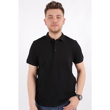 Cazador 4613 Erkek Polo Pike T-shırt 23YCEEO04613-R1534 Siyah