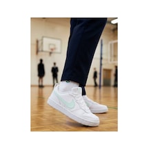 Nike Spor Ayakkabı Günlük Ayakkabı Court Borough Low Rahat Ve Dayanıklı Okul Ayakkabısı /beyazyesil/beyaz/ /beyazyesil/beyaz/