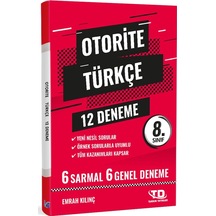 Lgs Türkçe 8.Sınıf 12 Deneme Otorite