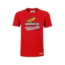 HONDA COLLECTION KIRMIZI T-SHIRT WINGS LOGO