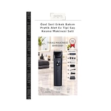Özel Seri Erkek Bakım Pratik Alet Ev Tipi Saç Kesme Makinesi Seti