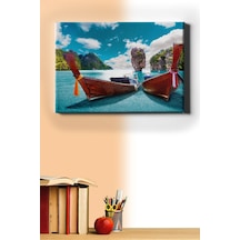 Webstyle Sayılarla Boyama Seti Kasnaklı Phuket'e Ziyaret 60 X 75 Cm