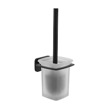 VitrA Base 600 Tuvalet Fırçalığı Mat Siyah A4413536
