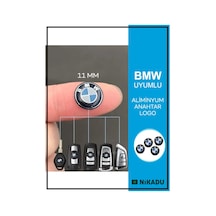 Bmw Uyumlu Anahtar Amblemi Logo Damla Etikettir 2 Adet 11 Mm