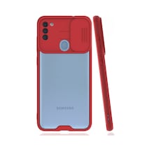 Nettech Samsung Galaxy A11 Uyumlu Platin Kamera Kızaklı Arka