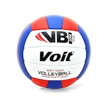 Unisex Voleybol Topu N5 Vb2000plus Beyaz-mavi-kırmızı