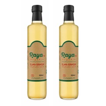Raya Organik - Organik Elma Sirkesi 500 Ml 2 Li Set 2 X 500