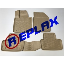 Replax Volvo Xc60 2017 Sonrası 3D Bej Paspas A+Kalite