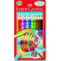 Faber-castell Kuru Boya Aqr. 12 Renk Karton Kutu Çok Renkli