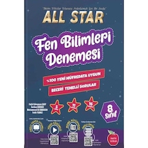 Kolektif Newton 8.Sınıf LGS All Star Fen Bilimleri Denemesi