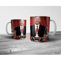 Pixxa Alex Ferguson Manchester United Kupa Bardak Model 1