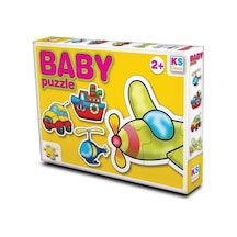KS Games Baby Puzzle 2+3+4+4 (ulaşım Araçları)
